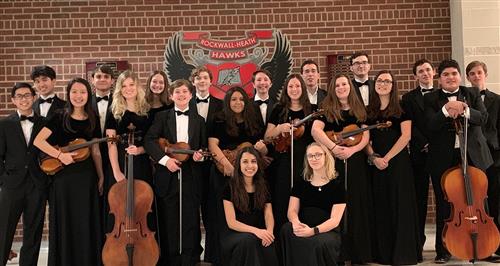 Rockwall-Heath HS Orchestra Earns Best Performance Ratings in School History 